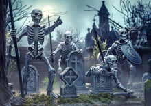 Load image into Gallery viewer, GRAVEYARD SKELETONS 4-pack set