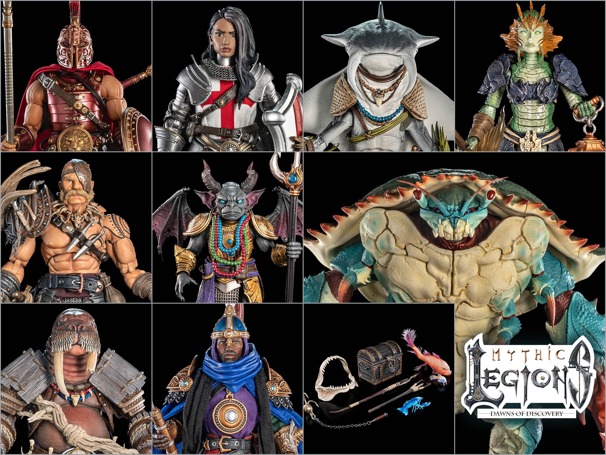 PRE-ORDER - ALL IN, Mythic Legions: Dawns of Discovery – Store