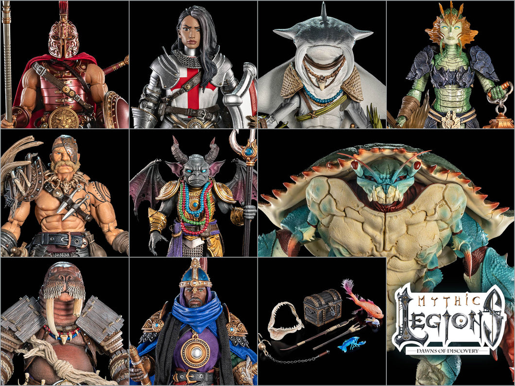 PRE-ORDER - ALL IN, Mythic Legions: Dawns of Discovery