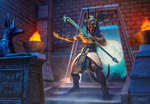 FIGURA OBSCURA: Gods of Ancient Egypt, Anubis & Bastet figures