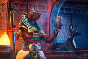 FIGURA OBSCURA: Gods of Ancient Egypt, Anubis & Bastet figures