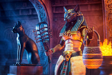 Load image into Gallery viewer, FIGURA OBSCURA: Gods of Ancient Egypt, Anubis &amp; Bastet figures
