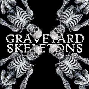 PRE-ORDER - GRAVEYARD SKELETONS 4-pack set