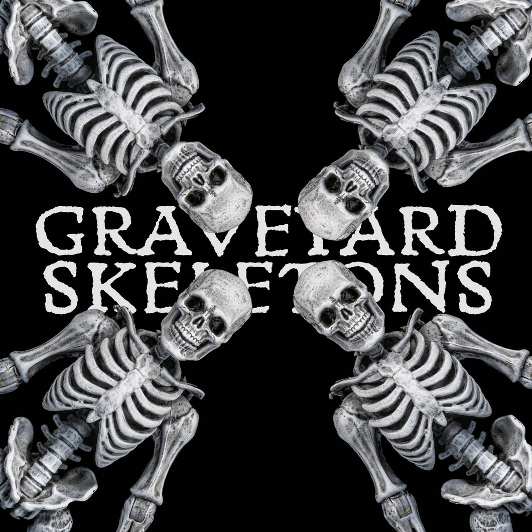 PRE-ORDER - GRAVEYARD SKELETONS 4-pack set