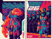 Load image into Gallery viewer, Set of 2 COSMIC LEGIONS: MORTAL THORN SCREEN PRINTED POSTERS by Tom Whalen
