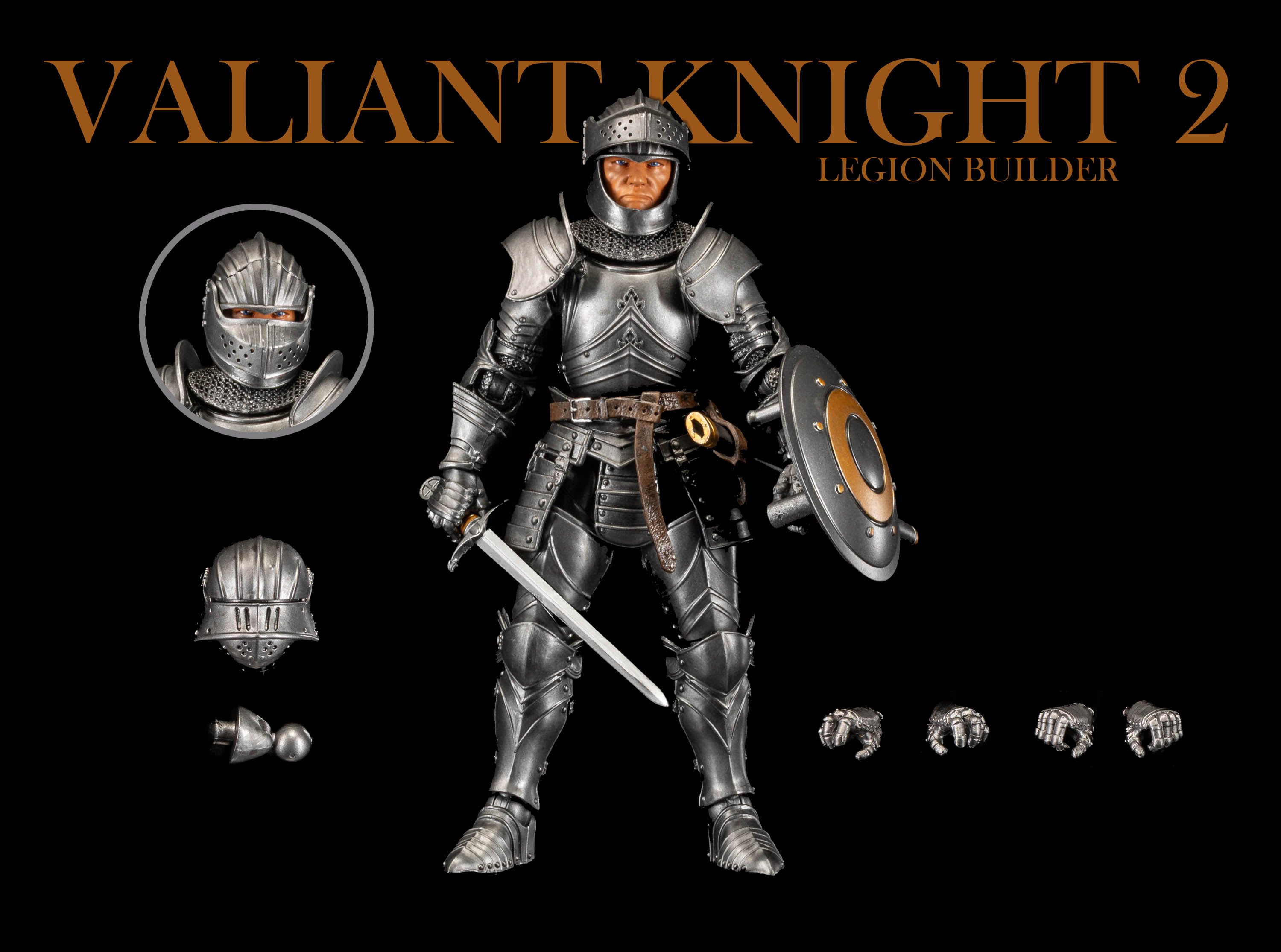 Myths & Legends 西洋甲冑 フィギュア 騎士 ナイト 剣 盾 PRE-ORDER - Valiant Knight 2 Legion Builder – Store Horsemen