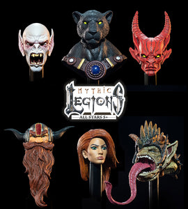 Mythic Legions Heads Pack 1